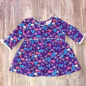 Hanna Andersson 3/4 Sleeve Cotton Top